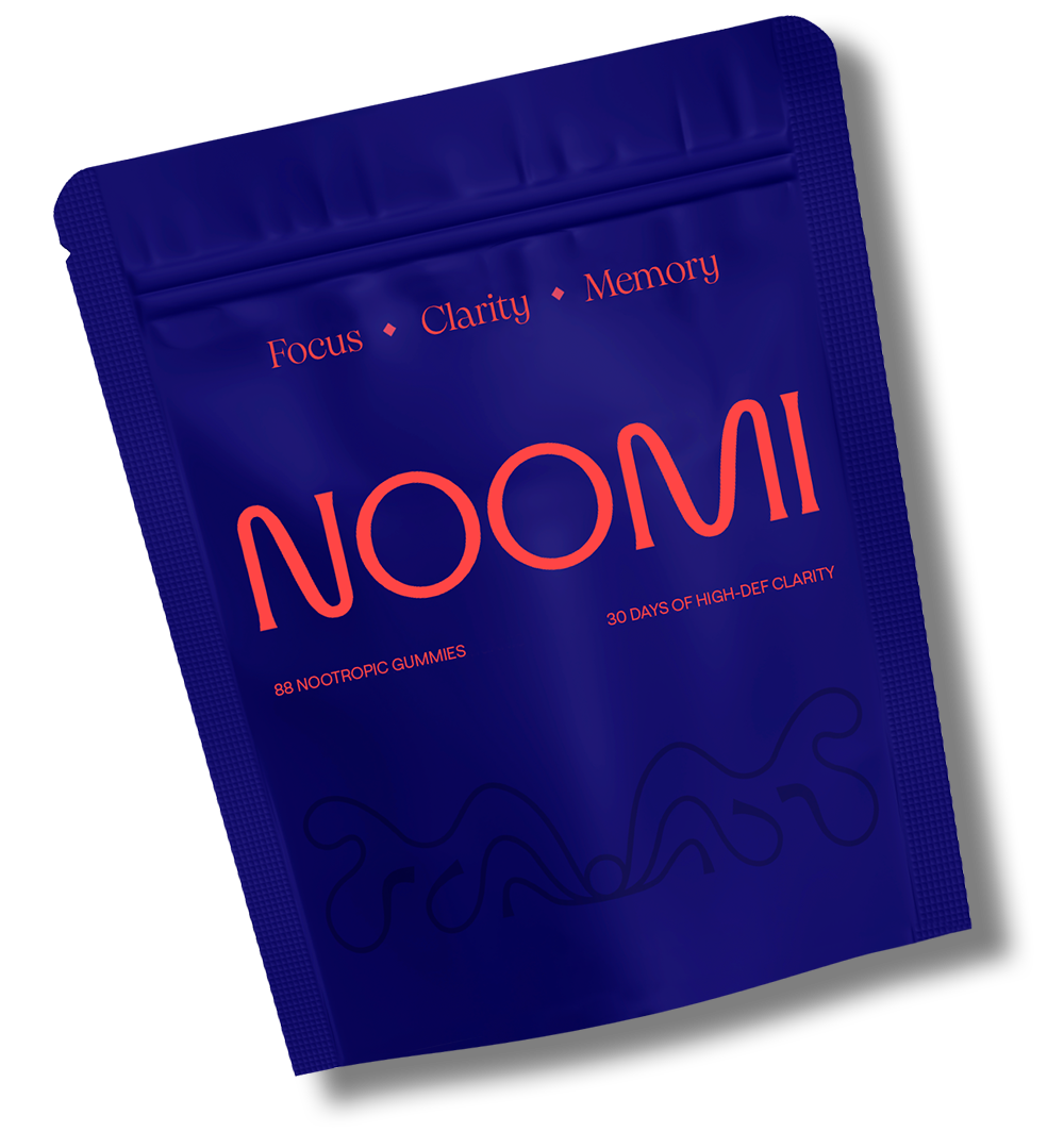 Noomi Focus Gummies packaging